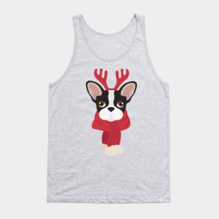 Cristmas French Bulldog Tank Top